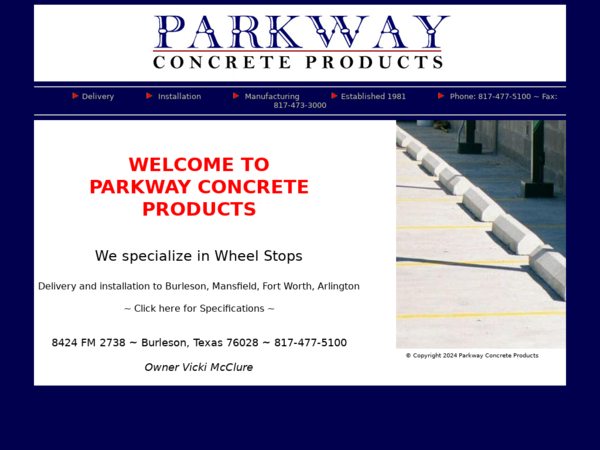 Parkway Concrete Products
