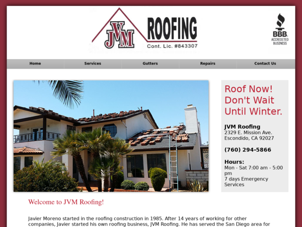 JVM Roofing