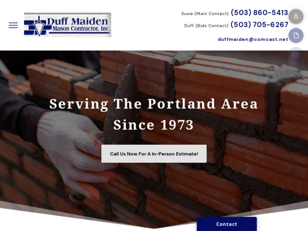 Duff Maiden Mason Contractor