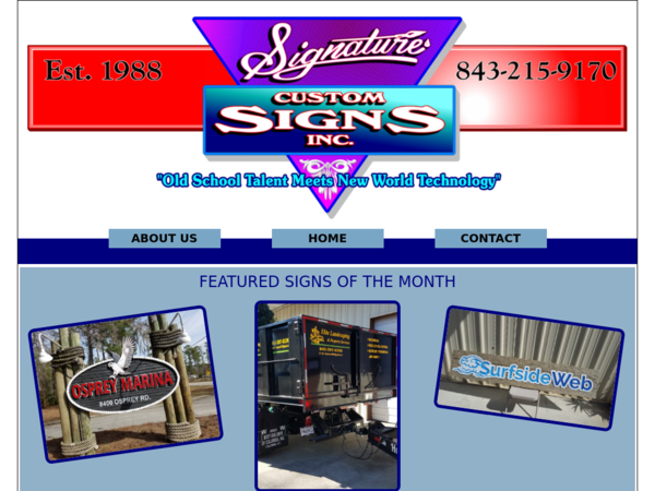 Signature Custom Signs Inc