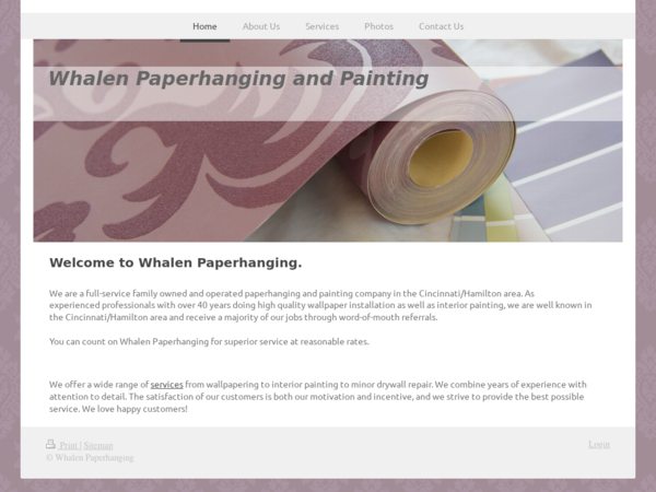 Whalen Paperhanging