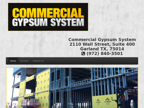 Commercial Gypsum System