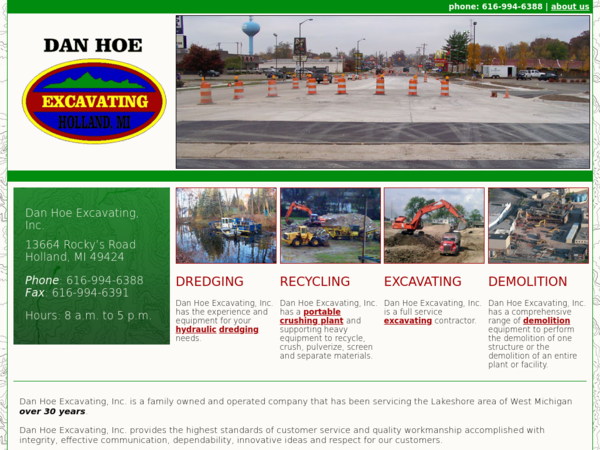 Dan Hoe Excavating Inc