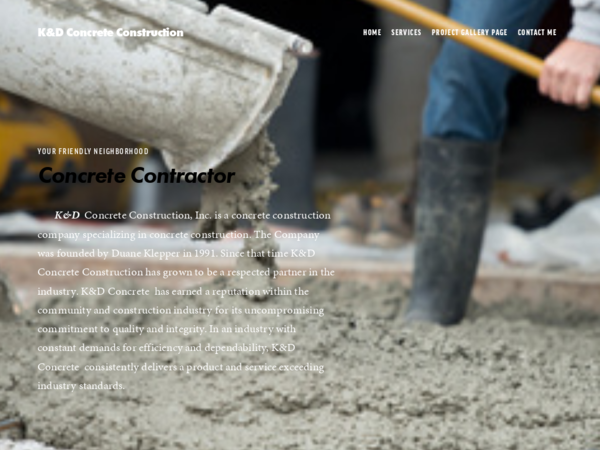 K&D Concrete Construction