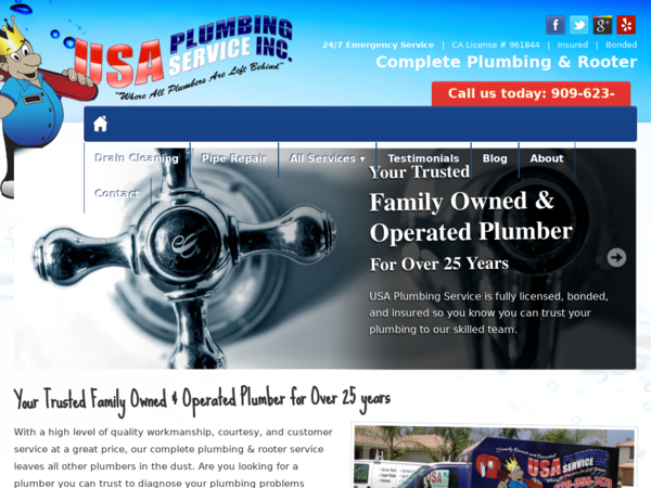USA Plumbing Services Inc