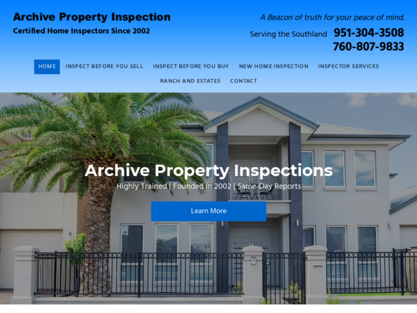 Archive Property Inspection