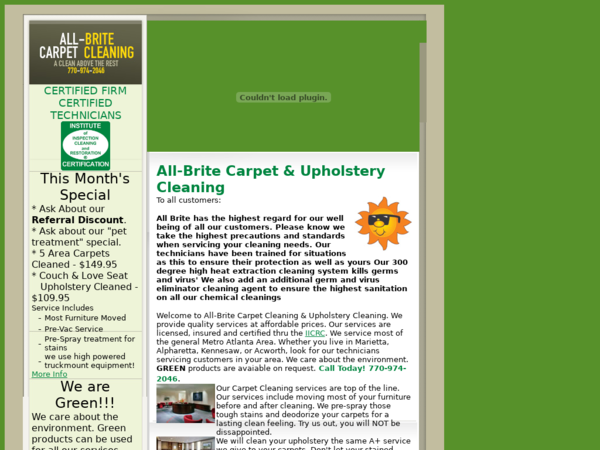 All Brite Carpet Cleaning