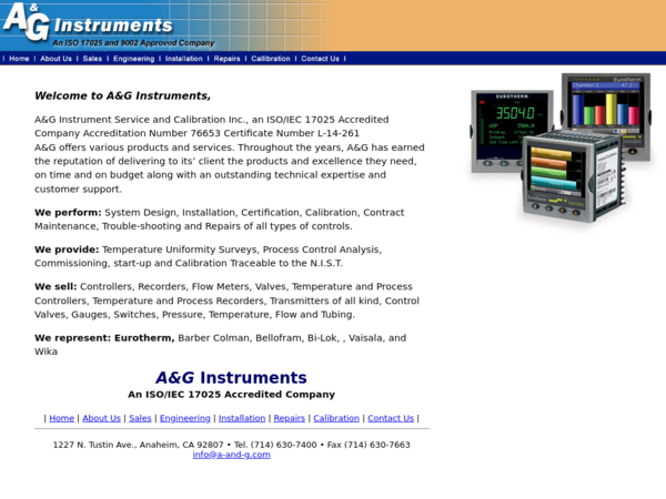 A & G Instruments Services