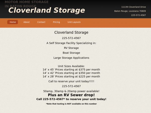 Cloverland Storage