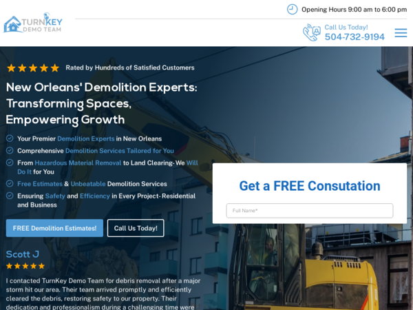 Turnkey Demolition