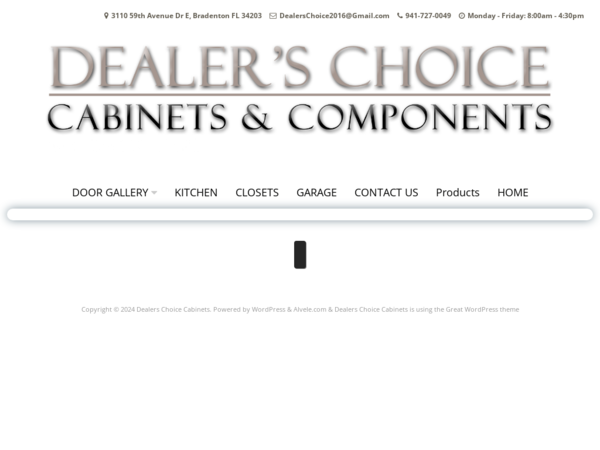 Dealers Choice Cabinets & Components