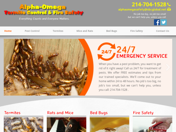 Alpha-Omega Termite Control & Fire Safety