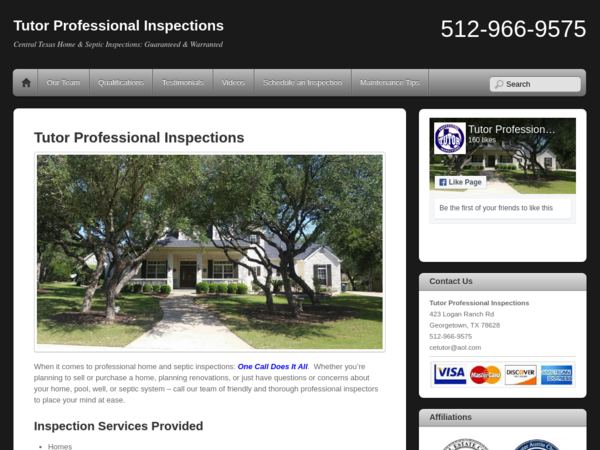 Tutor Professional Inspections
