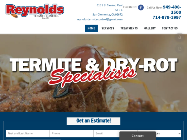 Reynolds Termite Control Inc