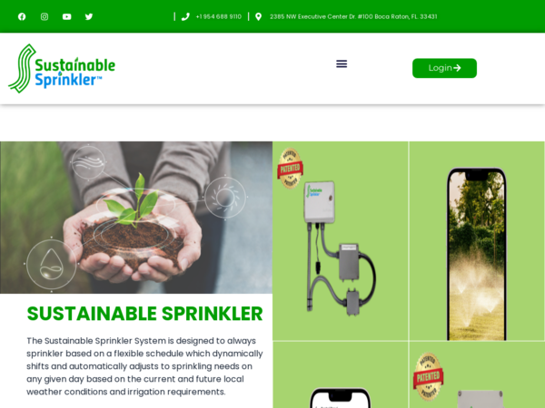 Sustainable Sprinkler