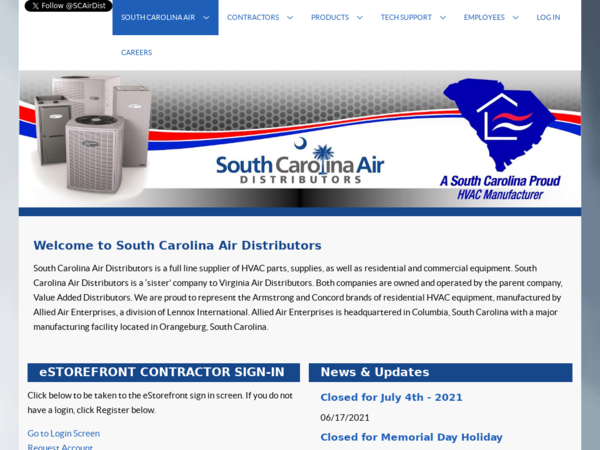 South Carolina Air Distributors