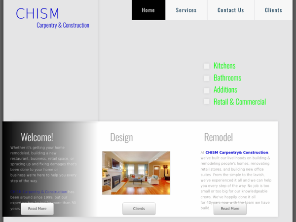 Chism Carpentry& Construction