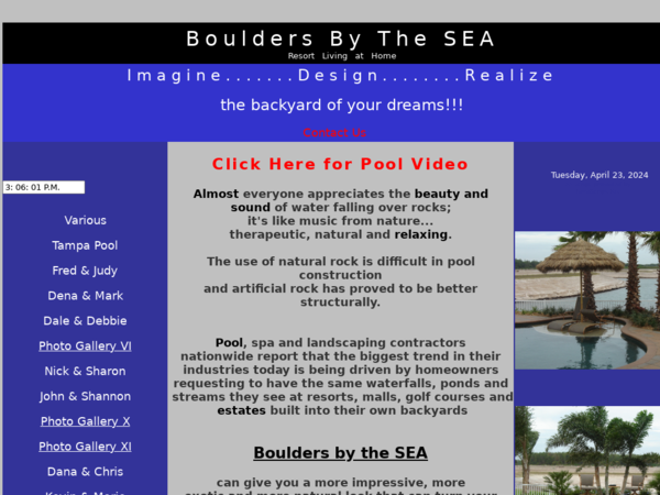 Boulders By the SEA