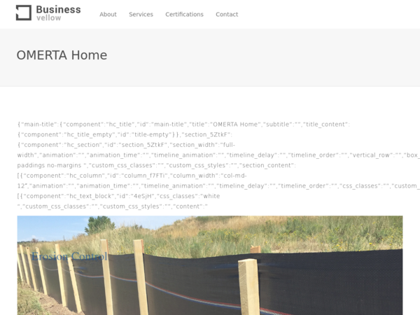 Omerta Stormwater Management+