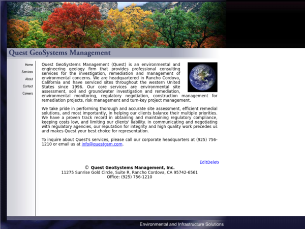 Quest Geosystems Management