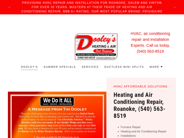 Dooley's Heating & Air Conditioning