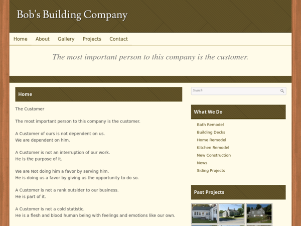 Bob's Building Co