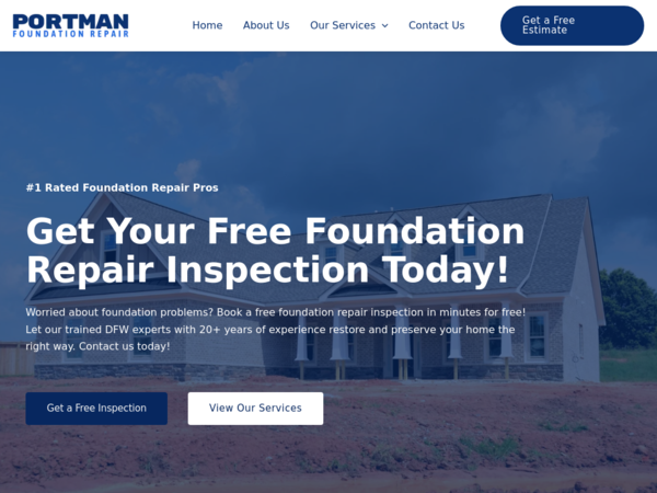 Portman Foundation Repair