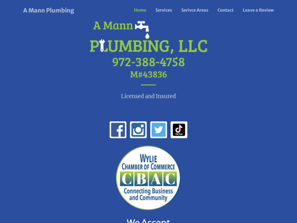 A Mann Plumbing LLC