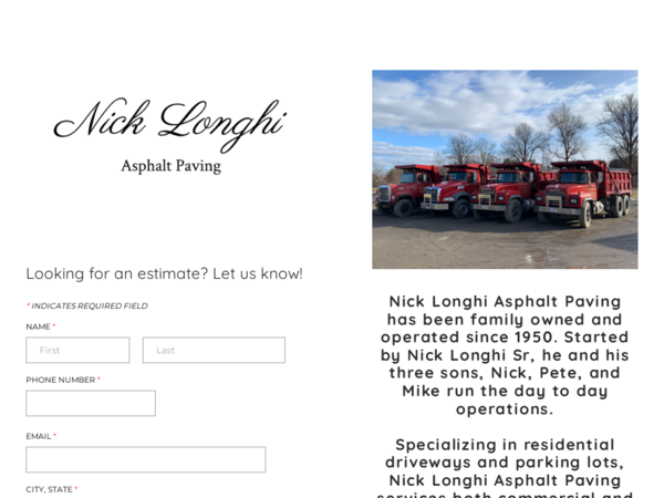 Nick Longhi Asphalt Paving