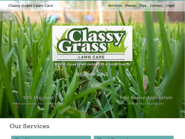 Classy Grass Lawn Care