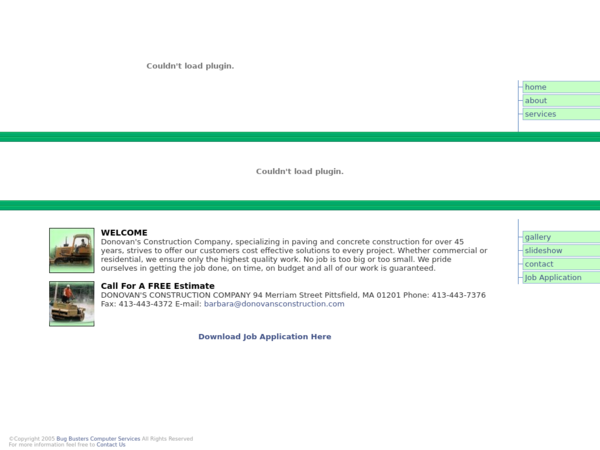 Donovan Construction Company
