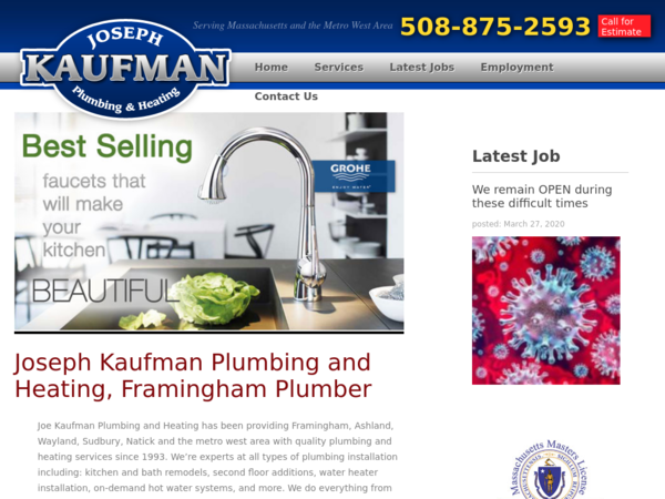 Joseph Kaufman Plumbing and Heating
