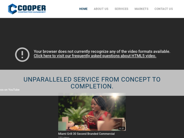 Cooper Construction Management