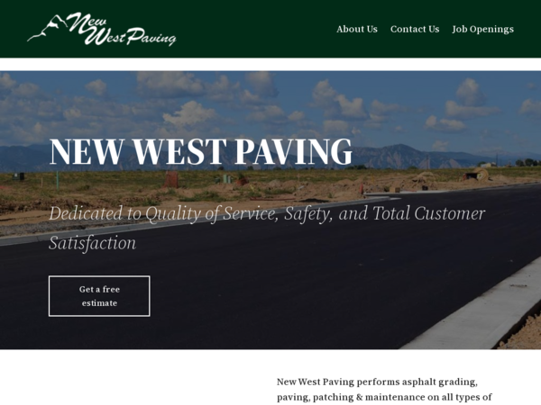 New West Paving Inc