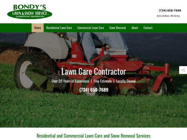 Bondy's Lawn & Snow Service LLC