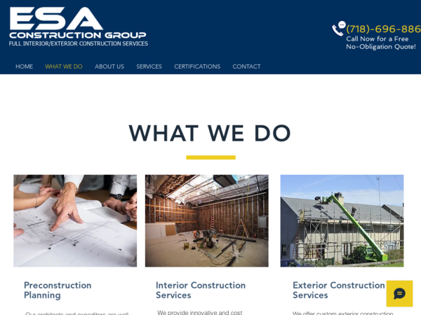 ESA Construction Group