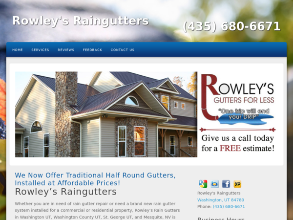 Rowley's Gutters For Less