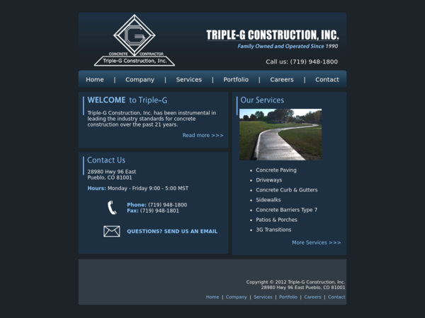 Triple G Construction