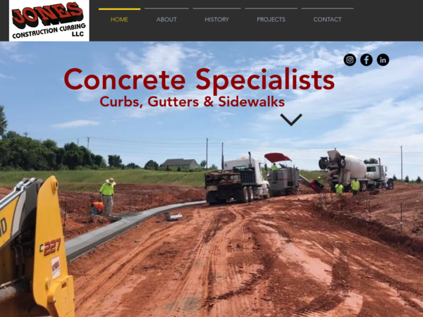 Jones Construction Curbing