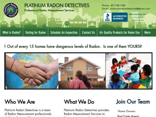 Platinum Radon Detectives
