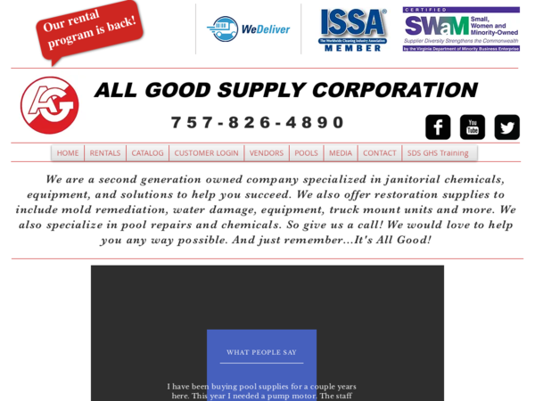 All Good Supply Corporation