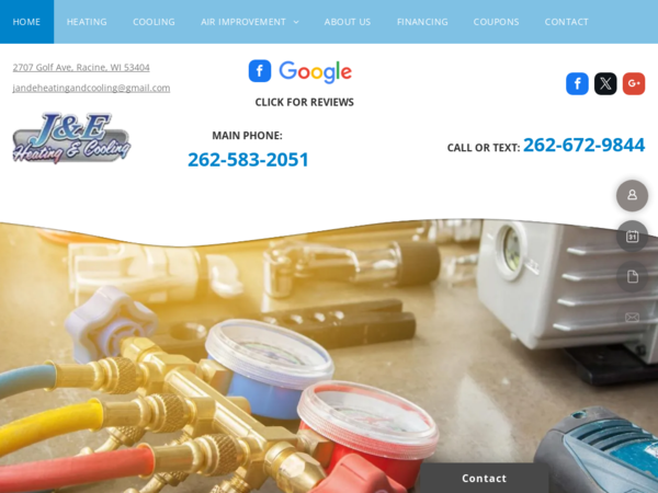 J & E Heating and Cooling LLC