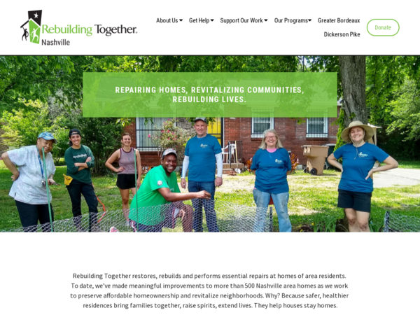Rebuilding Together Nashville