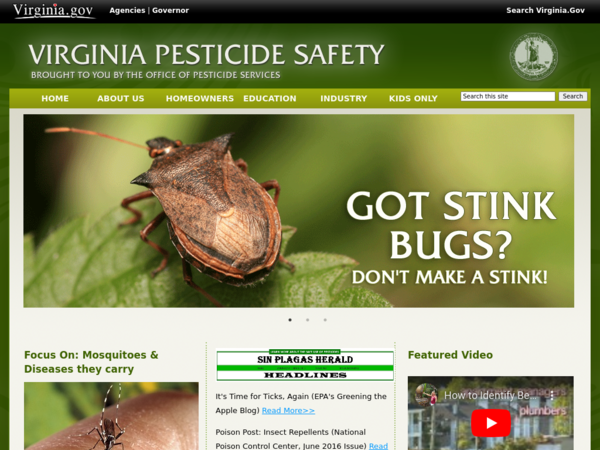 Virginia's Pesticide Safet