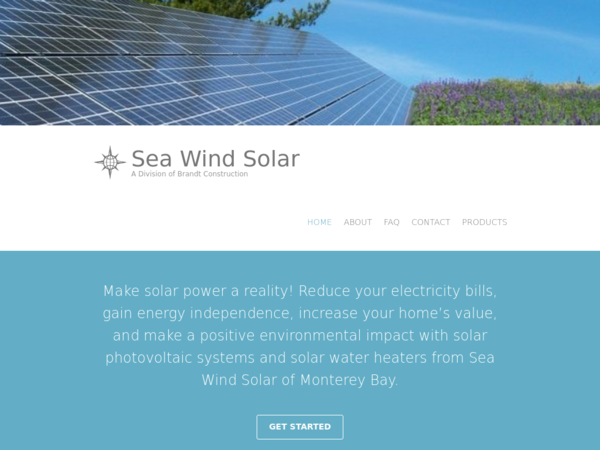 Brandt Construction and Sea Wind Solar