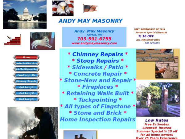 Andy May Masonry and Chimney