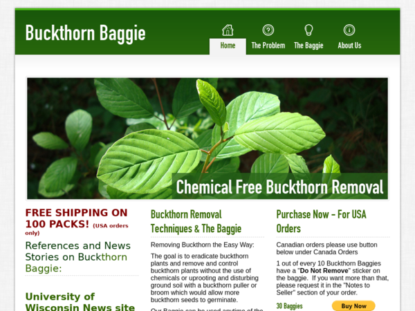 Buckthorn Baggie