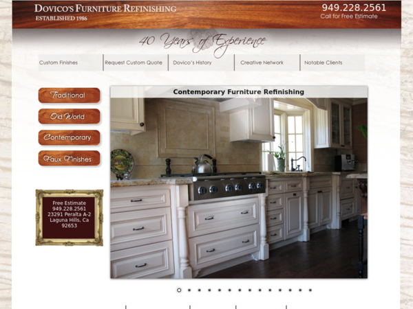 Dovico's Furniture Refinishing