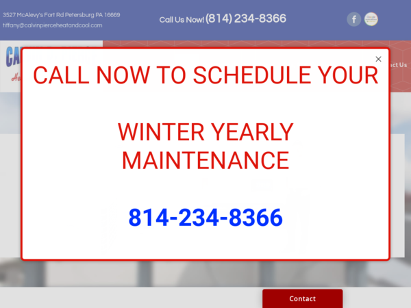 Pierce Calvin D Heating & Air Conditioning