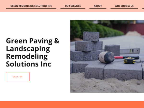 Green Paving & Landscaping Remodeling Solutions Inc